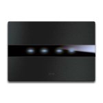 PLACCA AVETOUCH ALLUMINIO ANTRACITE 4 COMANDI AVE