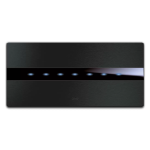 PLACCA AVETOUCH ALLUMINIA ANTRACITE 7 COMANDI AVE