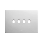 PLACCA NEW STYLE CORIAN BIANCO 4 COMANDI AVE