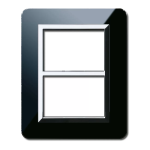 PLACCA PERSONAL 44 NERO ASSOLUTO 3+3M AVE