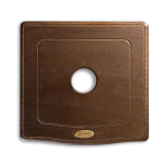 PLACCA ENGLAND STYLE LEGNO NOCE 1 COMANDO AVE