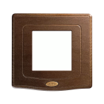 PLACCA 98x98 LEGNO NOCE 2M AVE