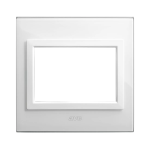 PLACCA FINES. 98x98 VETRO BIANCO 3M AVE