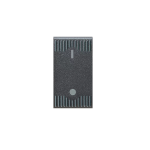 INTERRUTTORE BIPOLARE LUMINOSO NOIR S45 AVE