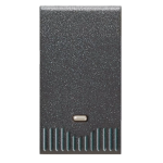 DIMMER COMANDO PULSANTE 1 MODULO NOIR S45 AVE