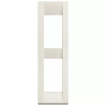 Placca Classica 2M pann.bianco Idea SERIE VIMAR IDEA