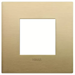 Placca Classic 2M ottone spazzolato SERIE VIMAR ARKÈ