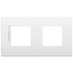 Placca 4M (2+2)int71 CL ANTIBATTERICO bianco SERIE VIMAR ARKÈ