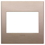 Placca Classic 3M BS rame spazzolato SERIE VIMAR ARKÈ