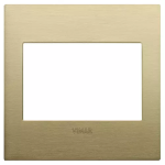 Placca Classic 3M BS ottone spazzolato SERIE VIMAR ARKÈ