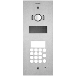 Placca Steely 2F+ A/V tastiera acciaio ELVOX