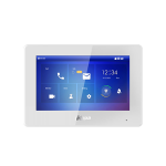 Monitor SIP Dahua 7"" a colori per uso interno. Touchscreen capacitivo TFT da 7". Supporta la codifica video H.265 e H.264. DIMENSIONI: 189 (W) x 130 (H) x 26.9 mm