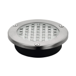 LAMPADA SOLARE DA GIARDINO SEGNAPASSO Z_SOLAR LED 2X0,2W STRUTTURA ACCIAIO INOX H30 Ø115