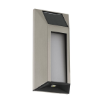 LAMPADA SOLARE DA GIARDINO SEGNAPASSO Z_SOLAR LED 4X0,5W ACCIAIO INOX 86x40 H180