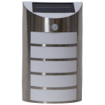 LAMPADA SOLARE DA GIARDINO SEGNAPASSO Z_SOLAR LED 1X0,06W STRUTTURA ACCIAIO INOX L160 H265