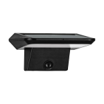 LAMPADA SOLARE DA GIARDINO SEGNAPASSO 20W 800 LUMEN 6500K PIR 155x75 IP44