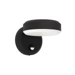 APPLIQUE DA ESTERNO IP44 FORNACI ACCIAIO NERO 3 X 3,6W 960 LUMEN 3000K SENSORE PIR L160 H135