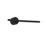 APPLIQUE DA ESTERNO IP55 TAPARITA ACCIAIO NERO 3 X 3,6W 960 LUMEN 3000K L90 H440