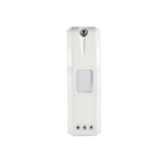 Rilevatore a tenda a doppia tecnologia con ricetrasmettitore wireless compatibile con F1 VESTA. Portata di 8 metri, 30 °. Frequenza microonde a 24 GHz. Uscita relè e manomissione. Basso consumo.