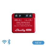 Shelly 1PM Mini Gen3 - Smart Relay 8A AC WiFi/BT + PM