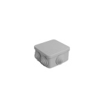 CASSETTA IP65 100X100X50 COPERCHIO CON VITI INOX PASSACAVO