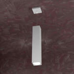 AREA LAMPADARIO A SOSPENSIONE 53/100 1 X GX53 METALLO GRIGIO