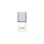 Adattatore portello Keystone bianco SERIE VIMAR LINEA