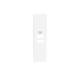 L.NOW - cover caricatore 2USB 1M bianco