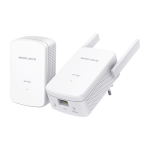 Powerline Kit Homeplug AV2 fino a 1000Mbps e Wi-Fi 300Mbps
