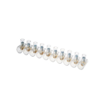 Morsetti volanti trasp. 10poli 2.5mm2 10stecche da 10pz cada