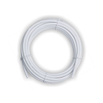 Rotolo cavo elettrico bipolare 25m H05VVH2-F2G 1.0 mm bianco