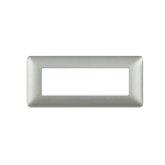 MATIX - PLACCA 6P SILVER BTICINO