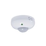 SENSORE DI MOVIMENTO PIR CREPUSCOLARE DA SOFFITTO 360° IP20 DA INTERNO BIANCO