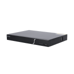 NVR PER TELECAMERE IP - 16 CH H.265+ 12 Mpx 160 Mbps HDMI 4K e VGA 2 HDD RICONOSCIMENTO FACCIALE METADATI VIDEO