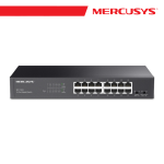 SWITCH DESKTOP 16 PORTE CANALI 10/100/1000 GIGABIT MS116GS RACK MOUNT