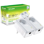 POWERLINE AV500+ KIT 500MBPS TP-LINK TRASMETTE SEGNALE INTERNET SU RETE ELETTRICA