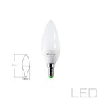 LAMPADINA LED E14 OLIVA 5W LUCE CALDA 45W 350 LM 270° 3000K SUIMING