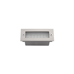 SEGNAPASSO LED 1,5W  INCASSO ESTERNO A MURO 230V GRFLED003