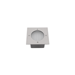 SEGNAPASSO LED 2W INCASSO DA ESTERNO IP54 GRFLED008 105X105MM