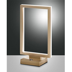 BARD ABATJOUR LAMPADA DA TAVOLO COL ORO PUSH DIMMER H30CM 15W LED LUCE CALDA 1720LM